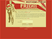 Tablet Screenshot of friends.motion-twin.com